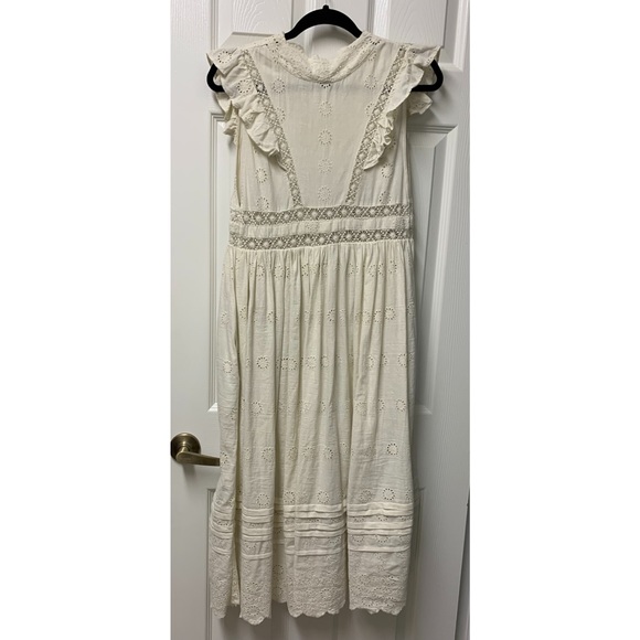 White Lace Summer Dress - Picture 3 of 5